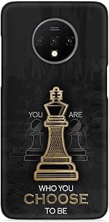 You Are Who Choose To Be Silicone Printed mobile case compatible with Oneplus 7T