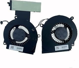 مروحة تبريد معالج وكرت شاشة للابتوب اتش بي Omen 15-DC Series L30203-001 L30204-001