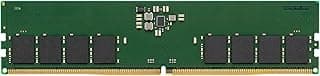 ذاكرة كمبيوتر مكتبي فاليو-رام DDR5 نوع DIMM سعة 16 جيجابايت بسرعة 5600 مليون عملية نقل في الثانية غير مزودة بنظام تصحيح الأخطاء بتكوين مفرد 1Rx8 وسرعة استجابة CL46 من كينجستون - KVR56U46BS8-16