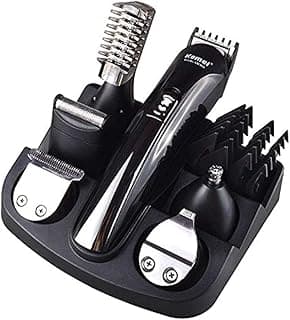 KEMEI 6 in1 Grooming Kit for Man Hair Trimmer & Clippers & Shaver KM-600