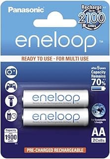 باناسونيك بطاريات هيدريد من نوع ايه ايه , عدد 2 - BK-3MCCE/2BE