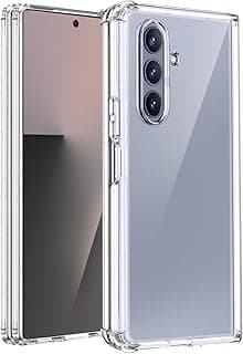 Silicone Case for Samsung Galaxy Z Fold 7, Ultra Thin Mobile Phone Case for Samsung Z Fold 7, Scratch-Resistant, Soft TPU, Shockproof, Full Body Phone Case for Galaxy Fold7, Transparent