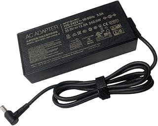 محول لابتوب بديل ADP-240EB B 20V 12A 240W 6.0X3.7mm لجهاز اسوس ROG 15 GX550LXS RTX2080