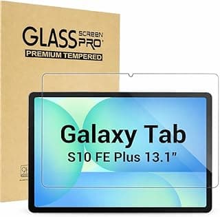 Screen Protector for Samsung Galaxy Tab S10 FE Plus 2025 13.1 inch, Hardness Tempered Glass Screen Film Guard for Tablet S10 FE+ (SM-X620/ X626/ X626B) 13.1"