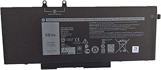 بطارية لاب توب 4GVMP 9JRYT RF7WM X77XY C5GV2 1V1XF R8D7N 04GVMP بديلة لديل لاتيتيود 5400 5500 بريسيجن 3540 3550 انسبيرون 7590 7591 7791 سلسلة 2 في 1 إصدار 7.6 68 وات ساعة من وايجو 7.6 فولت