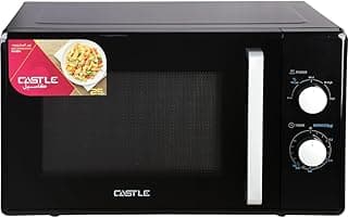 كاسل ميكروويف MW8025، 900 وات، 25 لتر - اسود