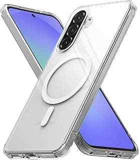 Magnetic Case Designed for Samsung Galaxy A56 5G Case and Galaxy A36: Transparent Scratch Yellowing Resistant Shockproof Bumper Phone Cover - Magnetic Clear