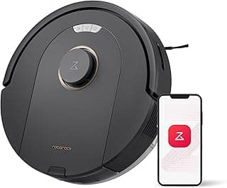 مكنسة وروبوت مسح Q5 Pro، قوة شفط 5500Pa، فرشاة DuoRoller، نظام ملاحة LiDAR، خرائط ثلاثية الأبعاد، مكنسة روبوت للأرضيات وشعر الحيوانات الأليفة، وقت تشغيل 240 دقيقة، مناطق محظورة ذكية، أسود