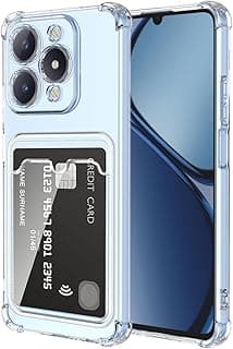 Case Compatible with Realme 15 5G with Card Holder Slim Soft TPU Bumper Anti-Scratch Shockproof Protective Cover