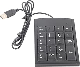 كيبورد ديجيتال USB رفيعة جدا، تصميم لمس مضاد للانزلاق، كيبورد ديجيتال، كيبورد ديجيتال لأجهزة اللاب توب المكتبية، مناسبة لجميع أنواع أجهزة اللاب توب، مع واجهة USB من ايمسواه