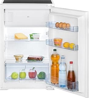Built-in Fridge with Freezer, Fridge Installation 118 L with 2 Shelves, Built-in Fridge with Automatic Defrosting and Towing Door Design, Interchangeable Door Hinge, KSE 7810 [Energy Class E]