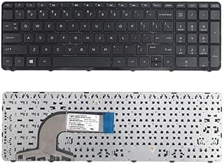 Replacement Keyboard with Frame Compatible for HP Pavilion 15-d 15-f 15-g 15-r 15-e 15-f387wm 15-d035dx 15-f233wm 15-f272wm 15-ay012dx 15-f010wm 15-n290nr 15-e 15-f222wm 15-f271wm US Layout