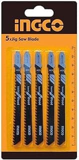 inGCO Jig Saw Blade Set of 5 Pieces - 100mm - Jbt111C
