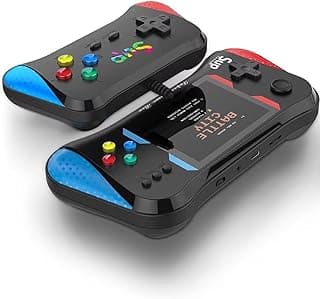 Merv - Retro Portable Game Console with 500 Classic FC Games, 3.5 inch HD Screen, 1200mAh Rechargeable Battery Support for Connecting TV, Toys Gifts Choice for Kids and Adults (Black)