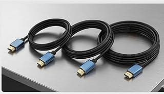 Electronics HDMI 2.0 High Speed Cable, 4K UHD 2160P, Aluminium Alloy Housing, Full Compatible with gaming consoles, smart displays ((5M))