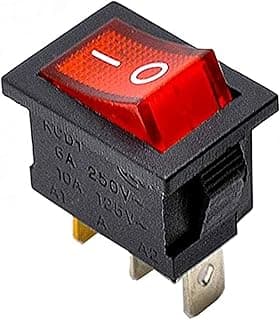 مفتاح تشغيل بضغط زر 250V 6A - 10 قطع