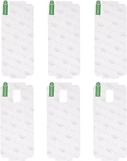Generic Gelatin 3D Front And Back Full Cover Screen Protection With Anti Scratch Layer And High Transparency For Samsung Galaxy A6 (2018) 5.6" 0.2 MM Set Of 3 Pieces - Clear