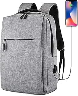 Energy Laptop Backpacks For Unisex, Grey, 2725616978335