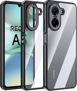 جراب Tieeyivv لهاتف Redmi A5 4G [مقاوم للماء والصدمات] جراب حماية شفاف محمول ومتين لهاتف Redmi A5 4G