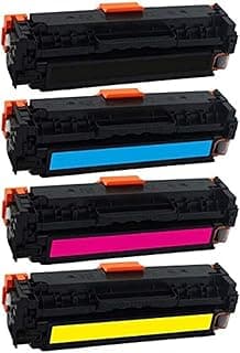 مجموعة احبار كاملة متوافقة مع 410A - CF410A/CF411A/CF412A/CF413A