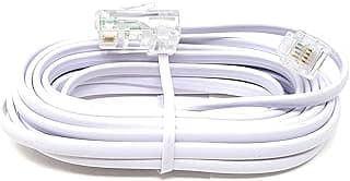RJ11 6P4C to RJ45 8P8C,RJ45 to RJ11,Network to Telephone, Connector Plug Cable (1.5 Meter)