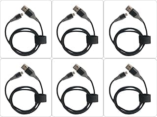 6 Pieces of USB to Micro Data and Charging Cable for Samsung, Hawawi, Lenovo, HTC, Infinix and Techno