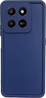جراب ظهر صلب Xpress لهاتف Honor X7D، سيليكون ناعم ممتص للصدمات TPU مع حماية للكاميرا، مضاد للصدمات (كحلي)