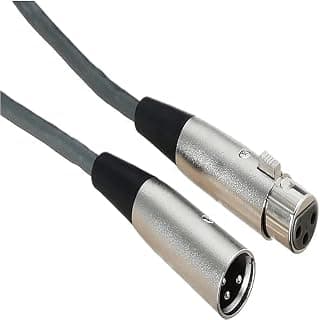 كابل صوت XLR ذكر الى XLR انثى، 2.4 متر