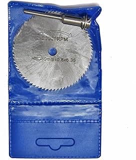 1PcsHSS Circular Saw Blade 60mm, Cutting Disc Wood Cutting Rotary Tool for Drills Rotary Mandrel