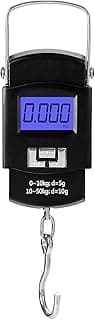 Hyindoor Portable Luggage Scale 50kg/110lb Electronic Digital Suitcase Weight Scale Travel Bag Hanging Weighing Scale