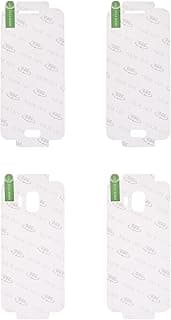 Generic Gelatin 3D Front And Back Full Cover Screen Protection With Anti Scratch Layer And High Transparency For Samsung Galaxy J2 Pro (2018) 5.0" 0.2 MM Set Of 2 Pieces - Clear
