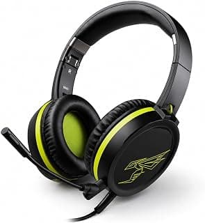 Foldable wireless gaming headset with detachable microphone, surround sound, and comfortable design for extended use. 2-meter cable. Model G801