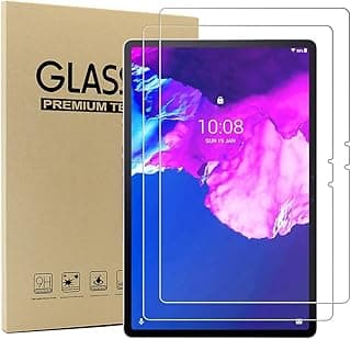 واقي شاشة Brifu لجهاز لينوفو Tab P11 Pro مقاس 11.5 بوصة (TB-J706F/716F)، واقي شاشة زجاجي، صلابة 9H، مضاد للخدش، مضاد للزيوت، مضاد للفقاعات، حواف دائرية 2.5D، عبوة من 2