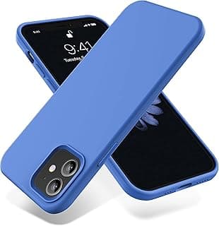 Dl3 Mobilak Compatible with iPhone 11 (6.1 Inch) Case, Liquid Silicone Case, Full Body Protective Cover, Shockproof, Slim Phone Case, Anti-Scratch Soft Microfiber Lining (Light Blue 2)