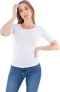 توب حريمي كارينيا مايكروفايبر نصف كم
