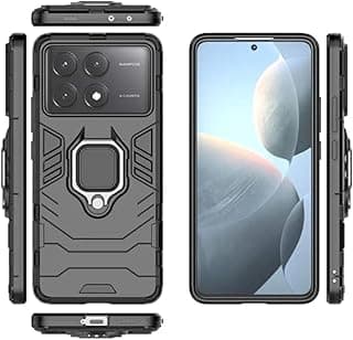 جراب لهاتف POCO X6 Pro 5G من شاومي، جراب حماية مقاوم للصدمات من السيليكون وPC