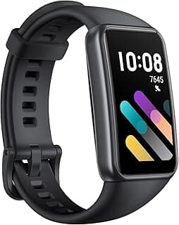 Band 7, Fitness Tracker, Activity Tracker with Blood Oxygen and Heart Rate Monitor, Sleep Monitor, Pedometer, Walking, Rope Skipping, iOS & Android, Coral Pink (Meteorite Black)