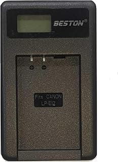 شاحن بطارية USB لكانون من بيستون LP-E12