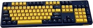 R@poo لوحة مفاتيح ميكانيكية V500 Pro، 104 مفتاح، بلوتوث + لاسلكي 2.4 جيجاهرتز + سلكي، ثلاثي الأوضاع