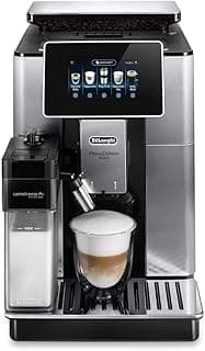 Primadonna Soul, Fully Automatic Bean to Cup, Espresso an Cappuccino Coffee Maker, ECAM610.75.mb, Black and Silver