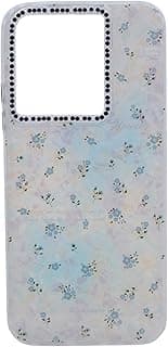 Plastic Back Cover with Strass for Xiaomi Redmi 15C - Baby Blue