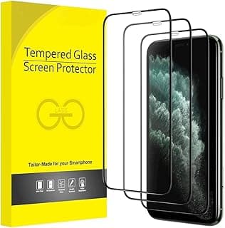 (2 Pack) Tempered Glass Screen Protector for iPhone 15 (6.1 Inch) – 9H Hardness, HD Clear, Anti-Scratch, Bubble-Free, Case Friendly, Easy Installation Film
