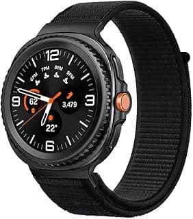 Fekra Nylon Sport Strap for Samsung Galaxy Watch 8 (40mm / 44mm) & Galaxy Watch 8 Classic (46mm) – One-Click No-Gap Waterproof Nylon Band