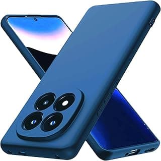 جراب سيليكون عالي الجودة مبطن من الداخل مع حماية كاملة للكاميرا لـ Redmi Note 15 Pro (كحلي)