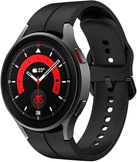 Sport Watch Band Compatible with Samsung Galaxy Watch 7 FE 6 5 4 Band 40mm 44mm/ Galaxy Watch 6 Classic Bands 43mm 47mm/Watch 5 Pro Band 45mm/ Galaxy Watch4 Classic Band 42mm 46mm, No Gap (Black)