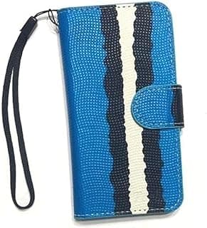 frst Mobile Case for iPhone 5, 5G, 5S, 5C - Black, Blue - Leather - Hands-Free Video Viewing, Anti-Fingerprint - Case