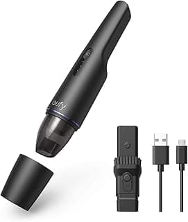 مكنسة يدوية لاسلكية HomeVac H11 من انكر (Anker)، خفيفة الوزن جداً 1.2 رطل، قوة شفط 5500Pa، شحن USB، للتنظيف المنزلي