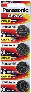 باناسونيك بطارية ليثيوم CR-2032 - عبوة 4 قطع