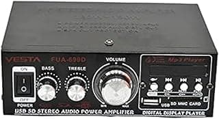 2724-69599-52-57 2 Channel Hi Fi Stereo Amplifier with SD Card