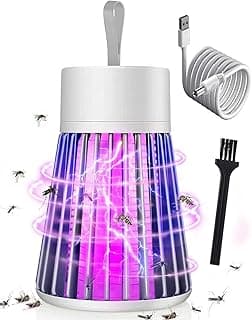 Mosquito Killer Racket, Large Size Mosquito Killer – USB Rechargeable – Triple Layer Protection Mesh – Safe for Indoor and Outdoor Use (Rechargeable Portable Mosquito Killer)